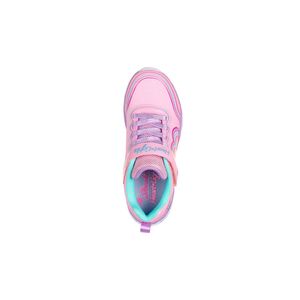 Tenis skechers Heart Lights-Retro Hearts Niña Color Rosado Blanco