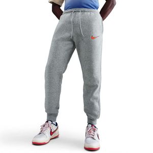 Sudadera Nike Sportwear Club Fleece Hombre Color Gris Naranjado