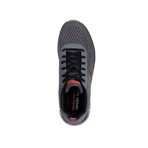Tenis Skechers Track Leshur Hombre Color Gris Negro Naranjado