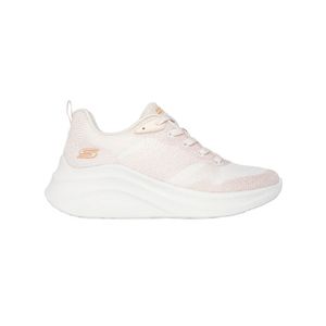Tenis Skechers Bobs Chaos Hi Mujer Color Beige