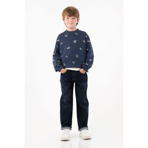 Jean clásico oscuro para niño