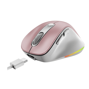 Mouse Genius ERGO 9000S Pro -Rosado claro