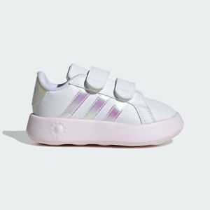 Tenis Adidas Bebé Grand Court 2.0 JQ5657 Blanco Uso Diario