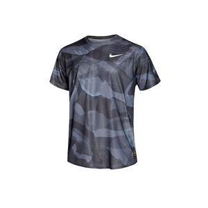 Camiseta Nike Dri-Fit DR7567 Hombre Color Gris Negro Blanco