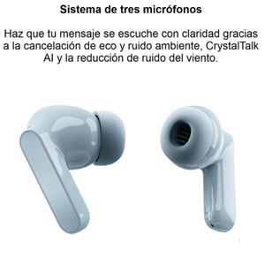 Auriculares MOTOROLA Moto Buds Celeste
