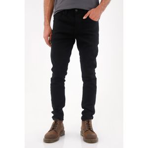 Jean Super Skinny negro para hombre