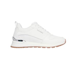 Tenis Skechers Runway Mujer Color Blanco Cafe