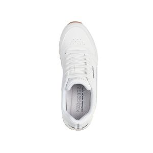 Tenis Skechers Runway Mujer Color Blanco Cafe