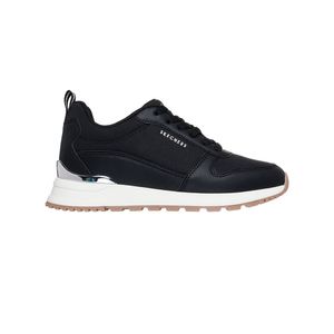 Tenis Skechers Runway Mujer Color Negro Blanco Cafe