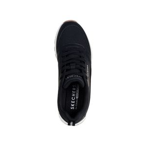 Tenis Skechers Runway Mujer Color Negro Blanco Cafe