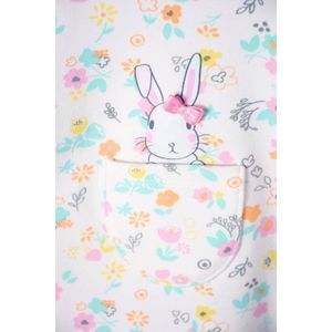 Vestido LittleMic estampado multicolor para niña de 2T a 5T