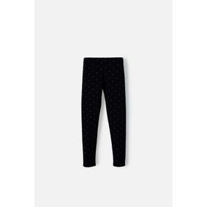 Leggins de Mic con cintura elastica negro para niña