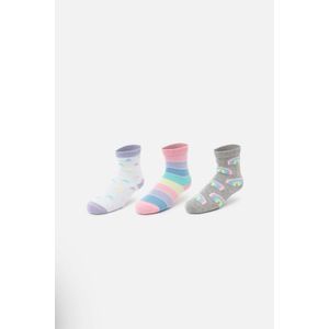 Medias X3 de LittleMic multicolor para niña