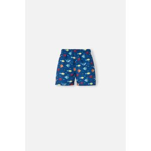 Pantaloneta de baño LittleMic  con cordón multicolor para bebé niño