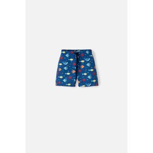 Pantaloneta de baño LittleMic  con cordón multicolor para bebé niño