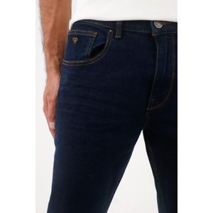 Jean Nudy cinco bolsillos azul para hombre