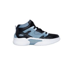 Tenis Skechers Skx Court Hype Niños Color Negro Azul Blanco