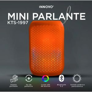 Parlante KTS 1997 Mini con bluetooth naranja Bueno (Reacondicionado)