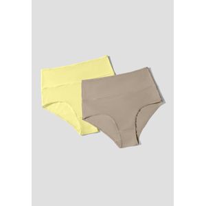 Cachetero Paq X2 Mujer Bicolor Mp 1619