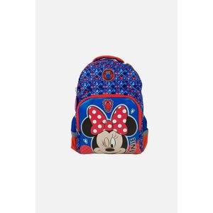 Morral Backpack 16,5 premium azul de  Minnie Mouse para niña
