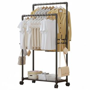 Perchero Doble Con Ruedas De 120CM