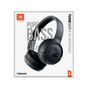 Audífonos Diadema JBL Tune 500 Negro 6925281950223