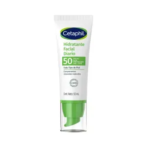 Loción Hidratante Facial Diario con FPS 50 - Cetaphil