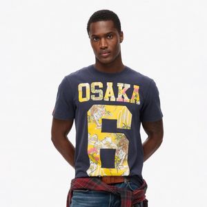 Camiseta Manga Corta Para Hombre Osaka 6 Japanese Infill Tee Superdry