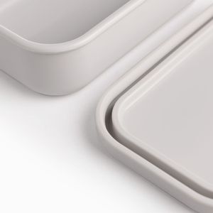 Recipiente silicona rectangular 300ml