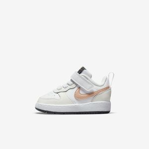 Tenis Nike Bebe Court Borough Low 2 Recraft BQ5453-116 Blanco