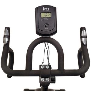 Bicicleta Spinning Bm Fitness 329 Negro Con Amarillo