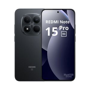 Celular Xiaomi Note 15 Pro 5G 8+256GB Negro