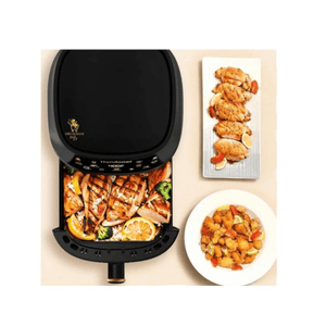 Airfryer Freidora De Aire Digital Sin Aceite Silver Cresp 12 Litros + Moldes De Silicona