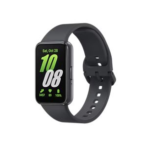 Smart Band Samsung Galaxy Fit3 AMOLED 1.6” Aluminio 5ATM+IP68 Batería 13 Días Caídas/Sueño - Gris