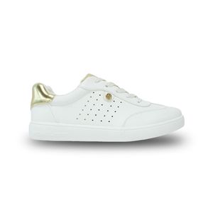 Tenis Michael Kors Jem Scotty Junior Blanco Beige