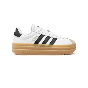 Tenis Adidas Vl Court Bold Mujer Color Blanco Negro