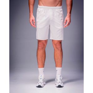 Pantaloneta Con Bolsillos Cargo,  Color MARFIL Para Hombre