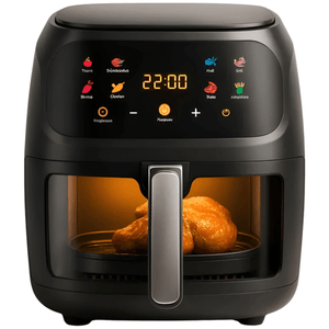Airfryer Freidora De Aire Digital Sin Aceite Silver Cresp 11 Litros