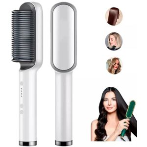 Cepillo Alisador Control De Temperatura Profesional Cepillo Secador Cepillo Alisador