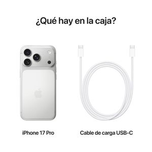 iPhone 17 Pro 256GB Plata Nuevo eSIM