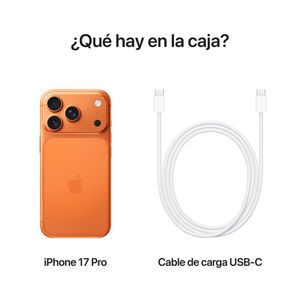 iPhone 17 Pro 256GB Naranja Cósmico Nuevo eSIM