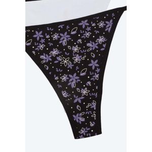 Brasilera en algodón con talle bajo paquete x3