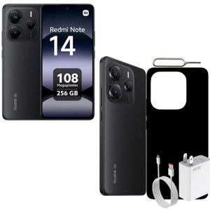 Celular Xiaomi Redmi Note 14 8GB 256GB Black Celular Xiaomi Redmi Note 14