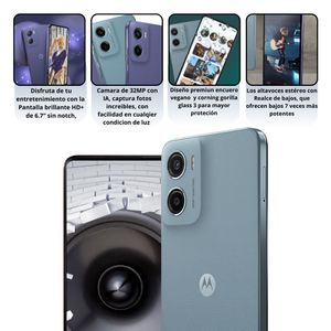 Celular MOTOROLA E15 64GB/2+2GB - Azul