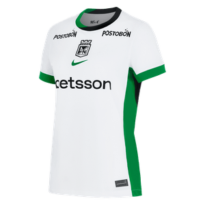 CAMISETA NIKE MUJER ATLETICO NACIONAL VISITANTE 2026 HV3921-100