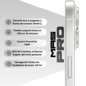 Celular iPhone 17 256GB Blanco – eSIM