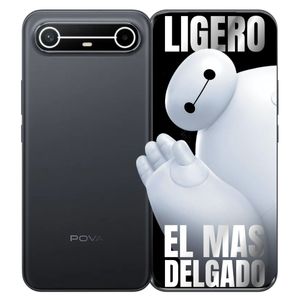 Celular Tecno POVA Slim 5G 256GB/8GB – Negro