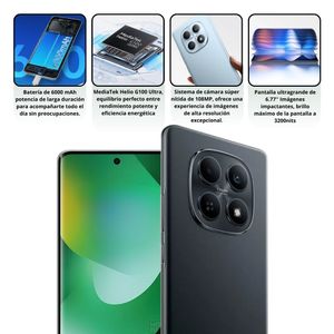 Celular Xiaomi Redmi Note 15 4G 128GB/6GB RAM – Negro