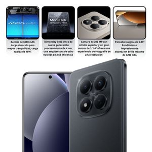 Celular Xiaomi Redmi Note 15 Pro 5G 512GB/8GB RAM – Negro