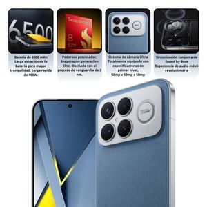 Celular Xiaomi POCO F8 Ultra 512GB/16GB Ram – Azul
